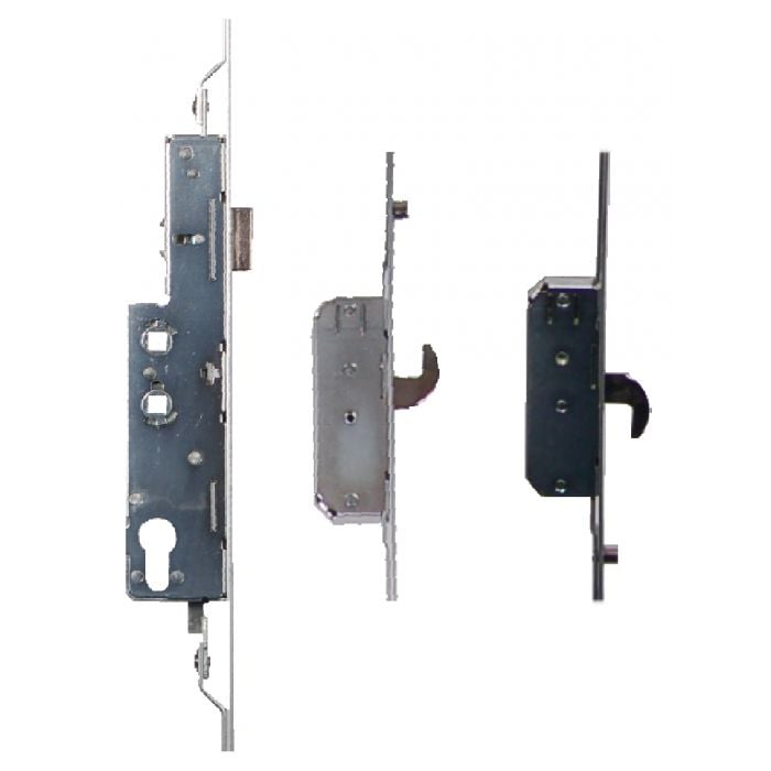 Avocet WMS Upvc Door Lock Trivalent 2 Hook 2 Roller 35mm Backset