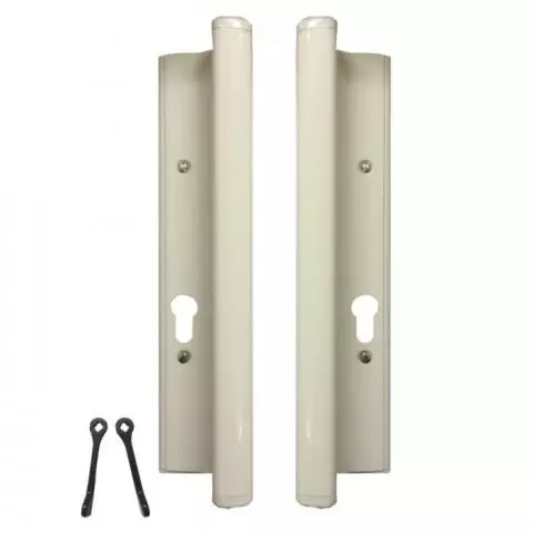 Genuine Fullex Patio Door Handle 52pz 170mm Screw Fix White 506 Series 2