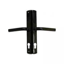 Upvc Door Handle 240mm Screw Centres with Springs 278mm Long 92pz White